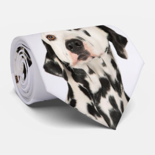 Personalized Dalmatian Dog Photo Neck Tie