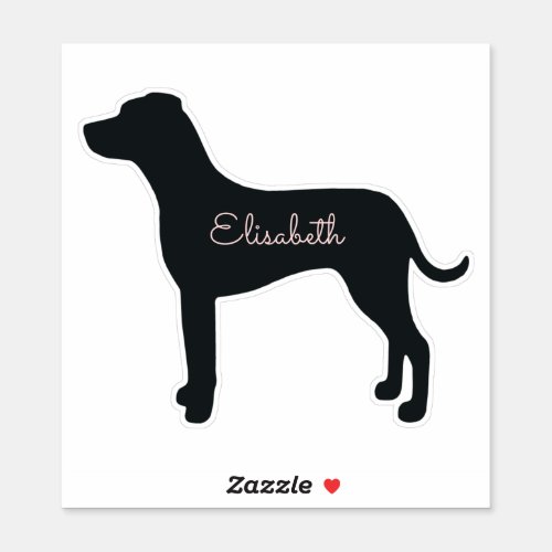 Personalized Dalmatian Sticker