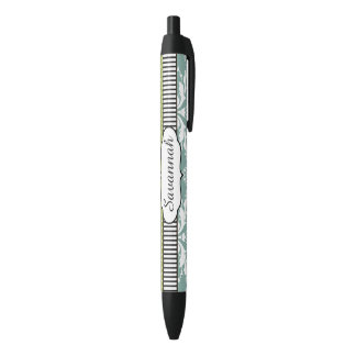 Personalized Damask Pattern Pens