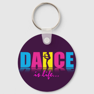 Personalized Dance Dancer Keychain