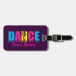 Personalized Dance Dancer Luggage Tag at Zazzle