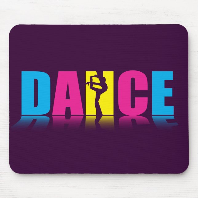 Personalized Dance Dancer Mouse Pad (Front)