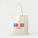 Personalized Dance Dancer Tote Bag at Zazzle
