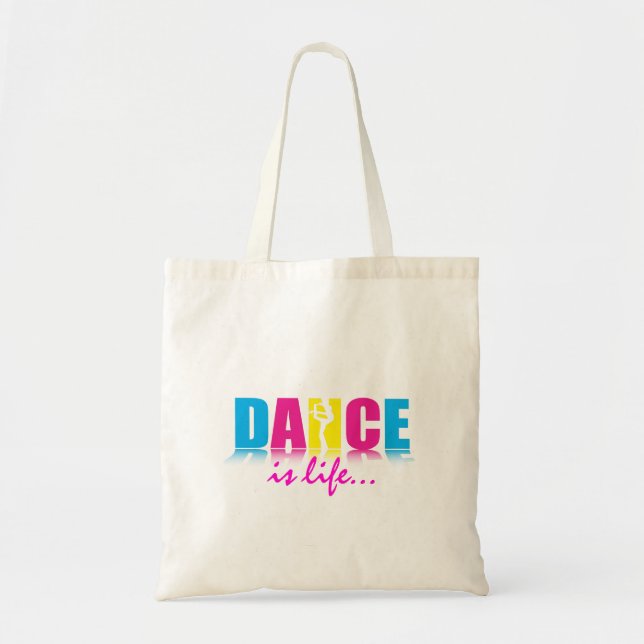 Personalized Dance Dancer Tote Bag (Front)