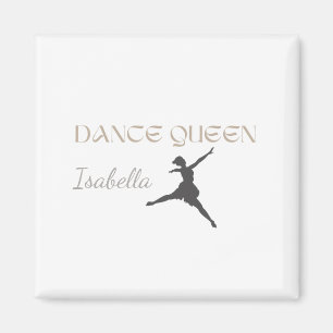 Personalized Dance Queen, Gift or Her, Ballet Magnet