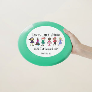 Personalized Dance School Studio Ballet Tap Jazz Wham-O Frisbee