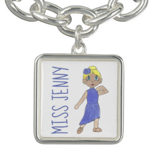 Personalized Dance Teacher Gift Lyrical Modern Bracelet