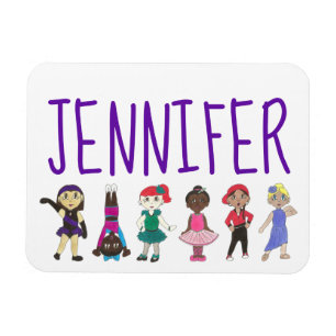Personalized Dance Teacher Tap Ballet Recital Gift Magnet