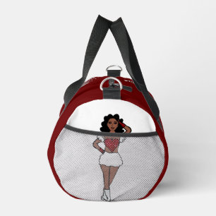 Personalized Dancer Duffle Bag Red Spark #1