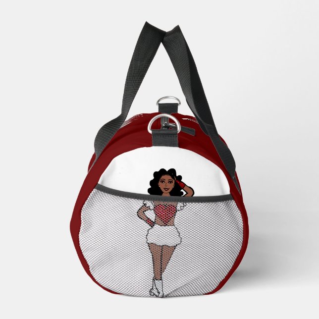 Personalized Dancer Duffle Bag Red Spark #1 (Right)