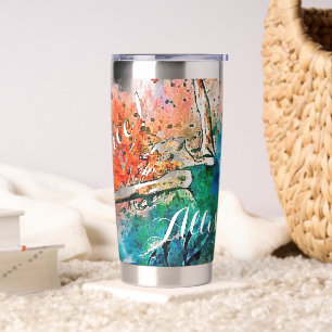 Personalized dancer   insulated tumbler