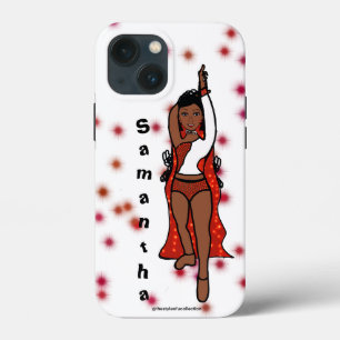 Personalized Dancer iPhone /iPad case Red Cape