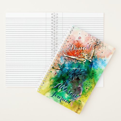 Personalized dancer  journal