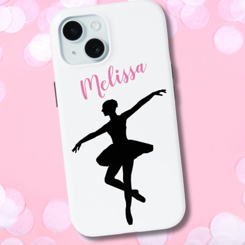 Personalized Dancing Ballerina Case-Mate iPhone/Galaxy Case