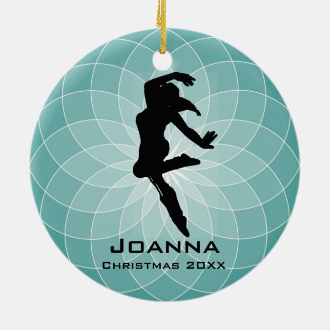 Personalized Dancing Ornament (Back)