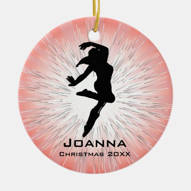 Personalized Dancing Ornament (Front)