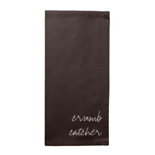 Personalized Dark Chocolate Cloth Napkin