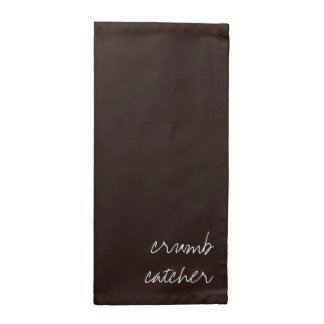 Personalized Dark Chocolate Cloth Napkin