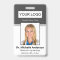 Personalized Dark Gray  Doctor Photo Identity