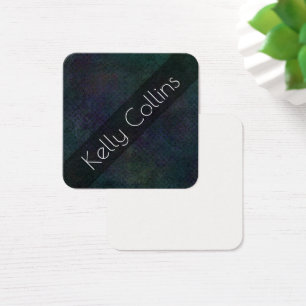 Personalized Dark Grunge Abstract Art Message Note