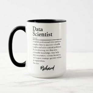 Personalized Data Scientist Definition Mug