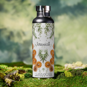 Personalized Dated Holiday Water Bottle