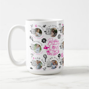 Personalized Daughter Birthday Gifts Coffee Mug