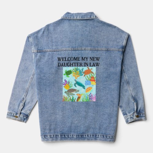 Personalized Daughter_in_Laws Denim Jacket