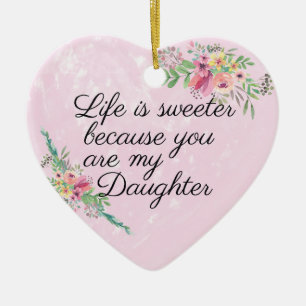 Personalized Daughter Ornament