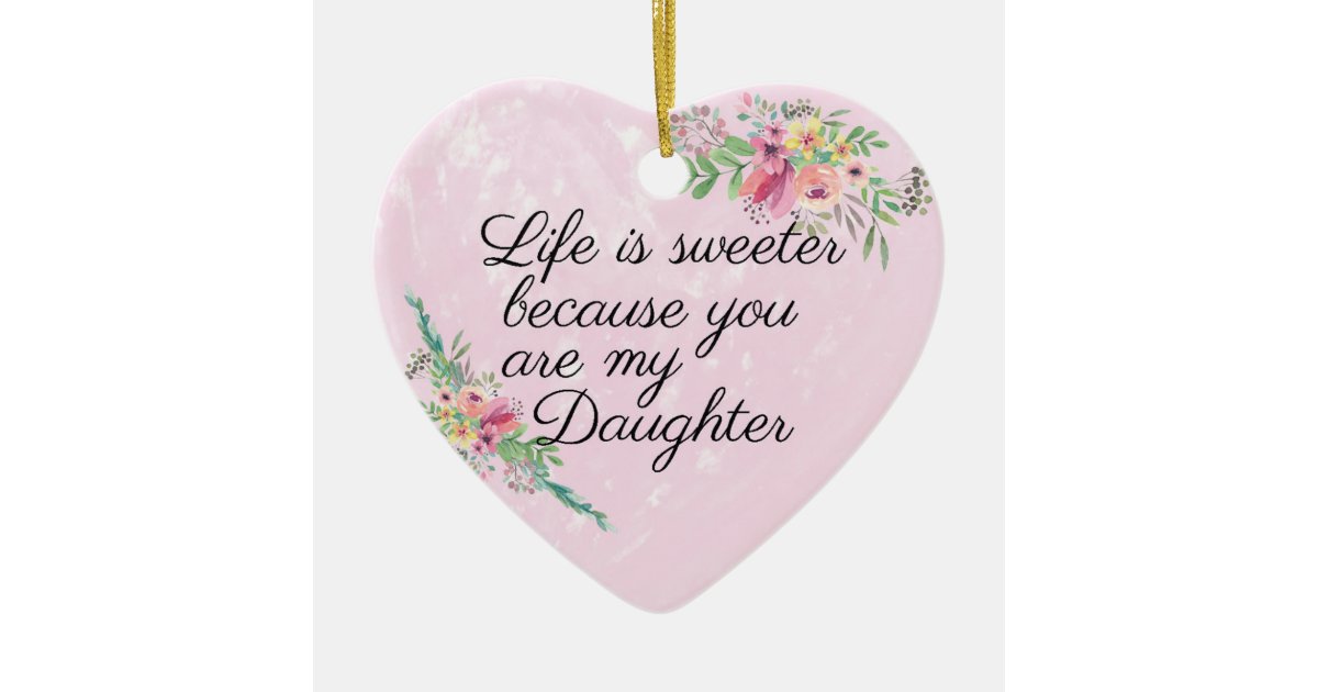 Personalized Daughter Ornament Zazzle