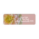 Personalized Day Dreamer Dahlia Flower  Label