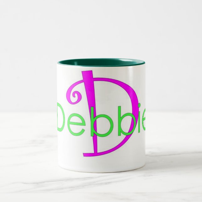 Personalized "Debbie" Mug (Center)