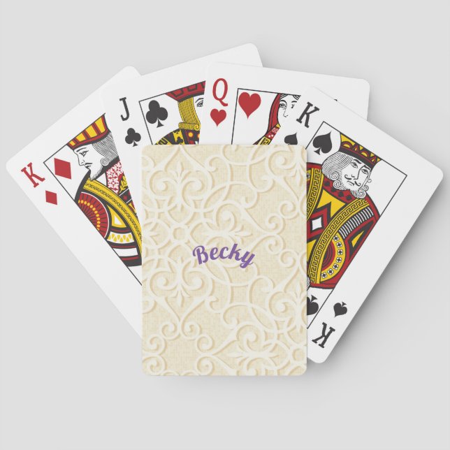 Personalized deck of cards (Back)
