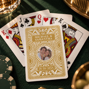 Personalized Deck of Cards Wedding Favors Photo