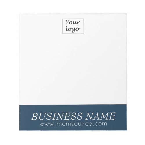 Personalized Deep Blue Sea Store Gift Notepad