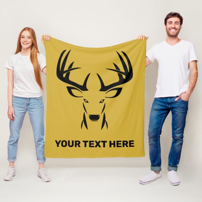 Personalized Deer Hunting Blanket for Hunters (In Situ)