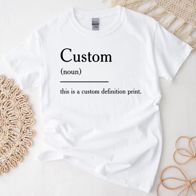 Personalized Definition Funny Definition Quote T-Shirt (Creator Uploaded)
