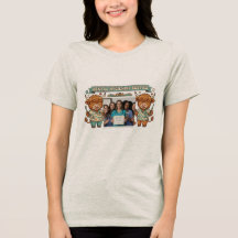 Personalized Dental Hygienist Besties Highland Cow