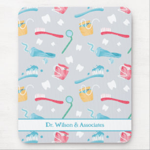 Personalized Dental Practice Dental Supplies Mouse Pad
