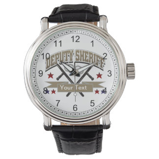 Personalized Deputy Sheriff Watch