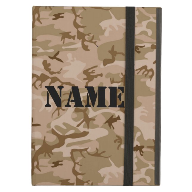 Personalized Desert Camouflage make it yours Cover For iPad Air (Front Closed)