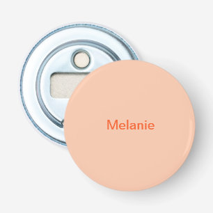 Personalized Desert Tan Bottle Opener
