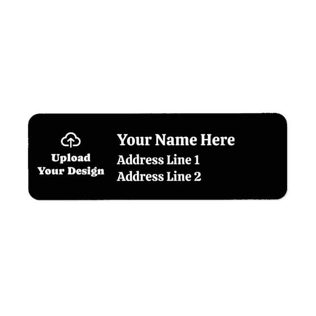 Personalized Design and Text Label (Front)