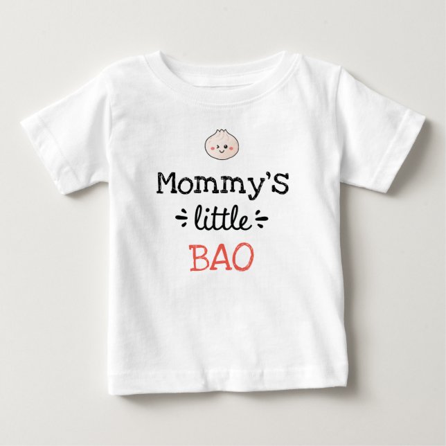 Personalized Design | [Any Text's] Little Bao Baby T-Shirt (Front)