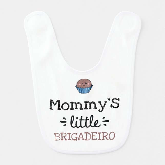 Personalized Design | [Any Text's] Little Brigadei Baby Bib (Front)