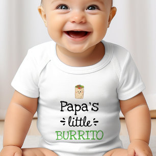 Personalized Design   [Any Text's] Little Burrito Baby Bodysuit