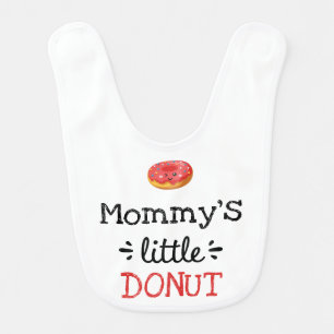 Personalized Design   [Any Text's] Little Donut Baby Bib