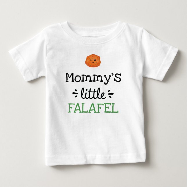 Personalized Design | [Any Text's] Little Falafel Baby T-Shirt (Front)