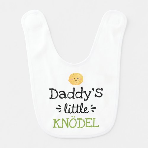 Personalized Design  Any Texts Little Kndel Baby Bib