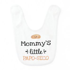 Personalized Design [Any Text's] Little Papo Seco Baby Bib
